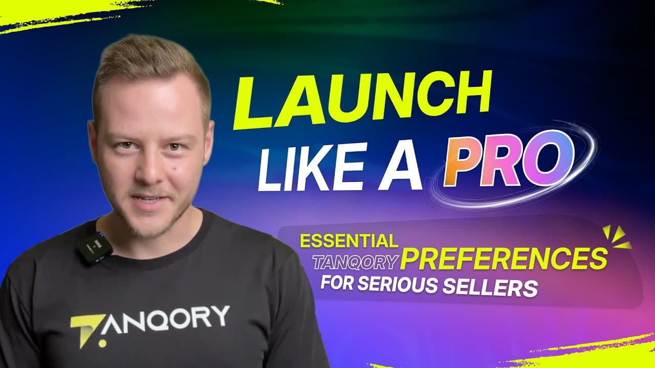 Launch checklist for a new Tanqory store